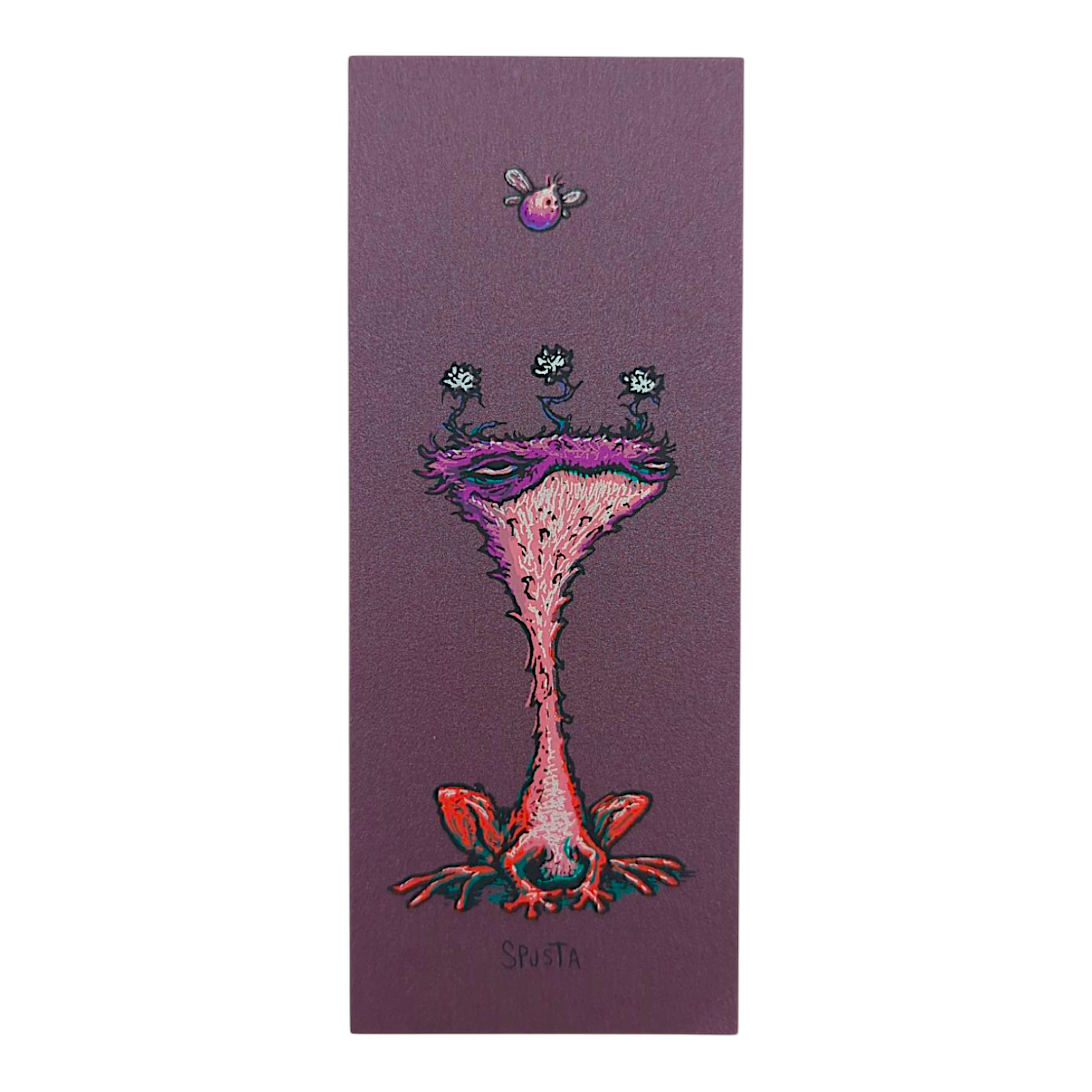 Marq Spusta Throggy (Merlot Shimmer) Micro Print
