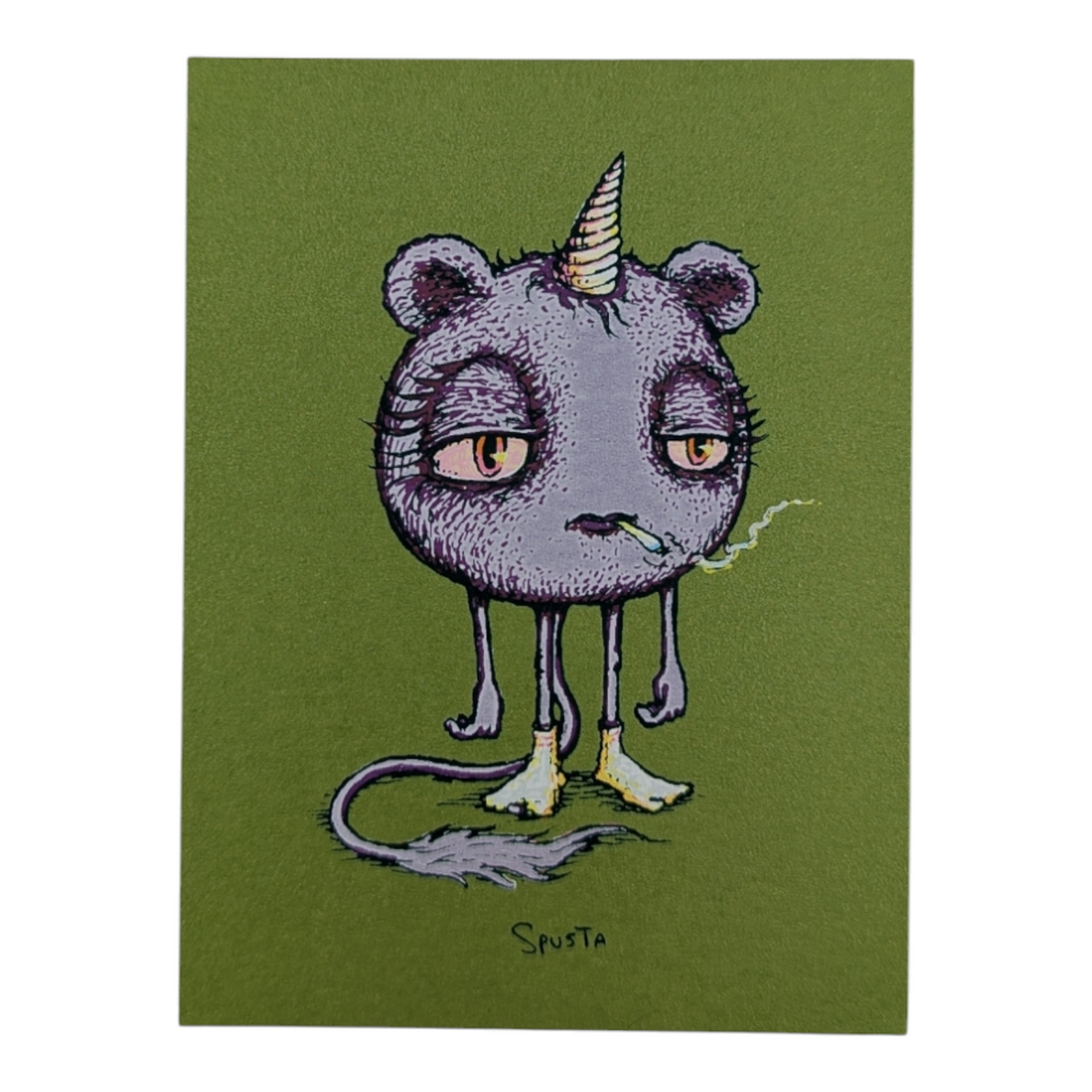Marq Spusta Tokey (Dark Lime Shimmer) Micro Print