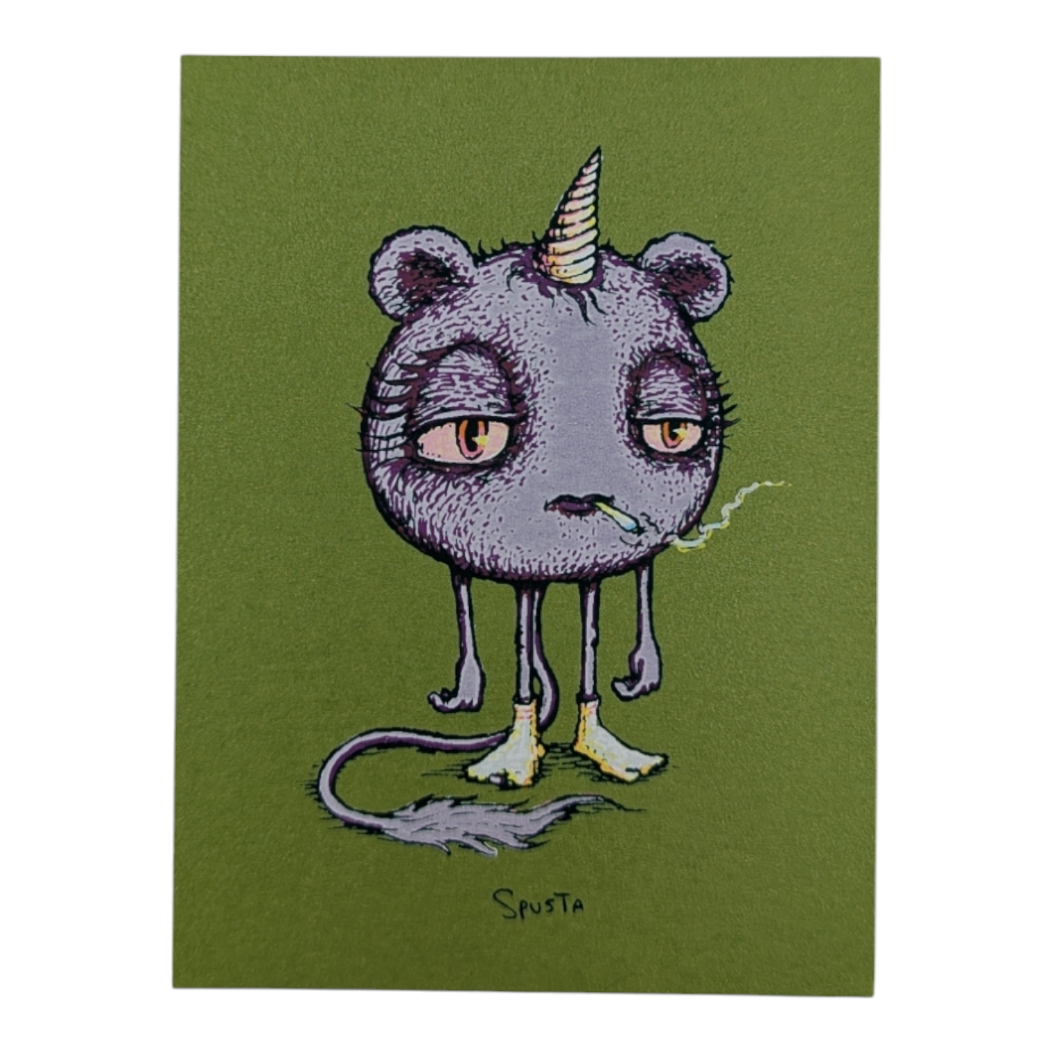 Marq Spusta Tokey (Dark Lime Shimmer) Micro Print