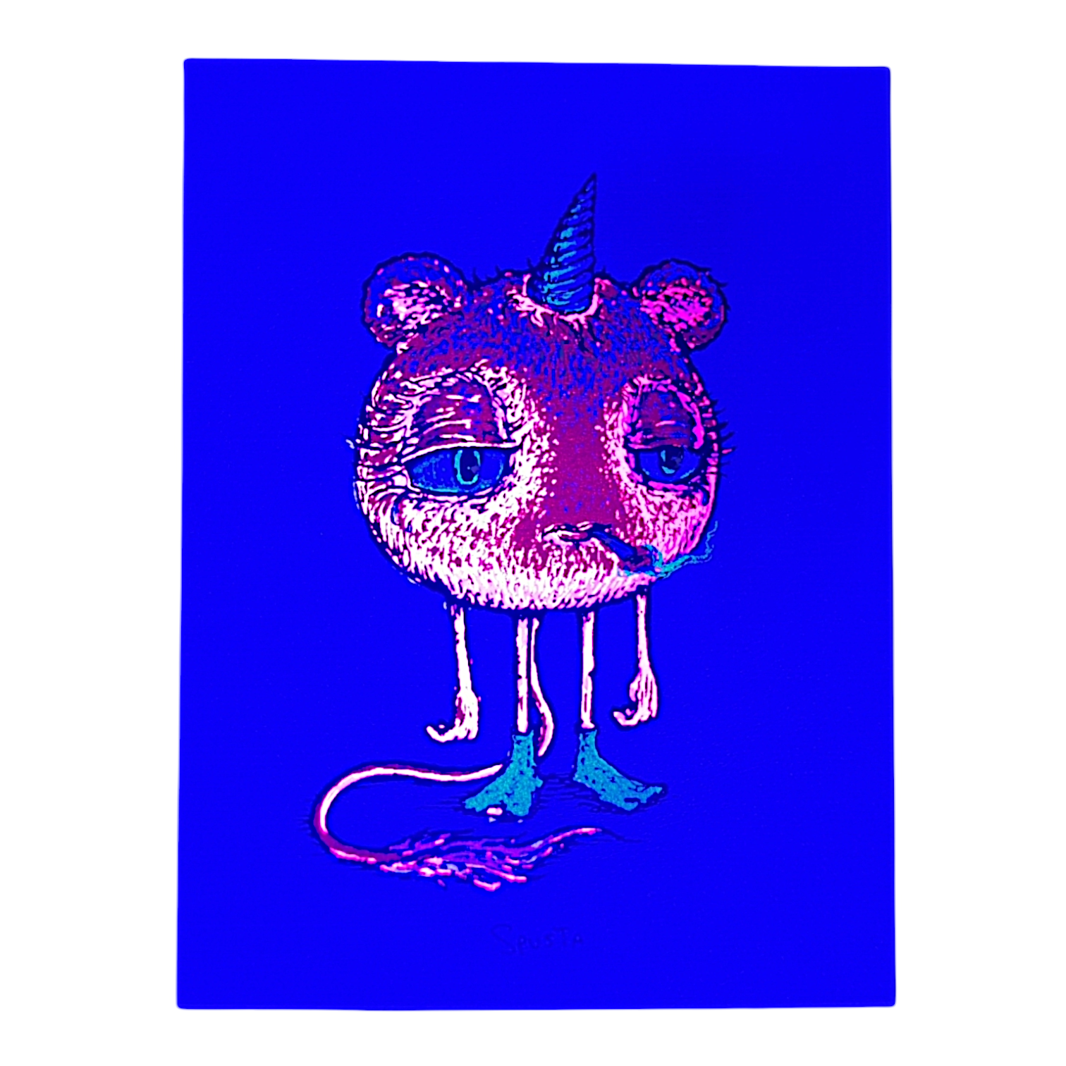 Marq Spusta Tokey (Listening Gold) Micro Print