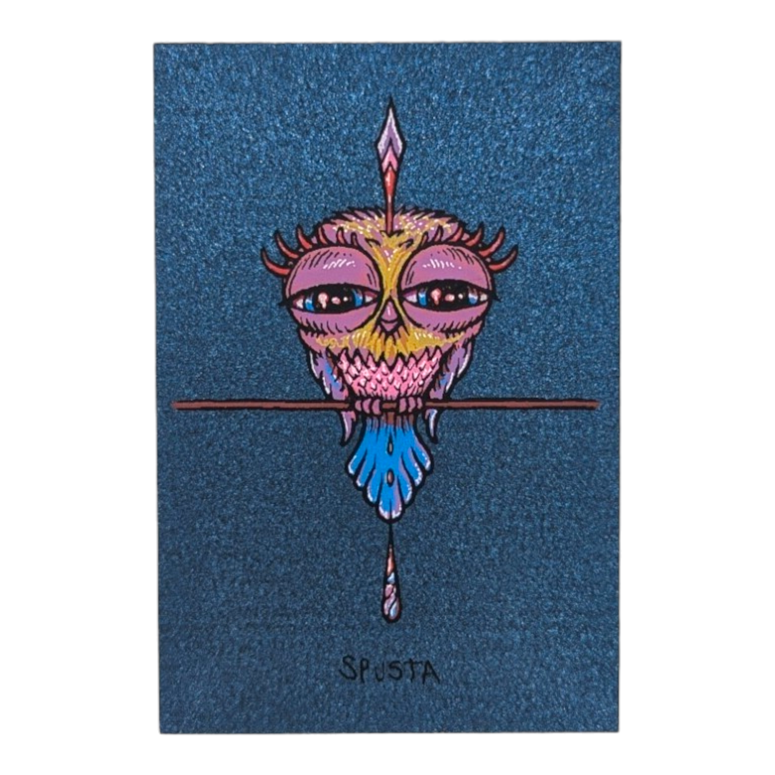 Marq Spusta Tweet (Midnight Blue Shimmer) Micro Print
