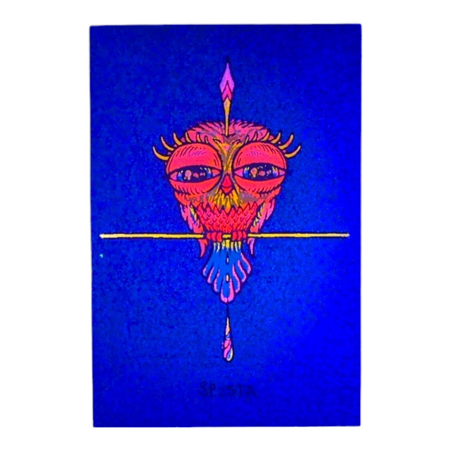 Marq Spusta Tweet (Midnight Blue Shimmer) Micro Print