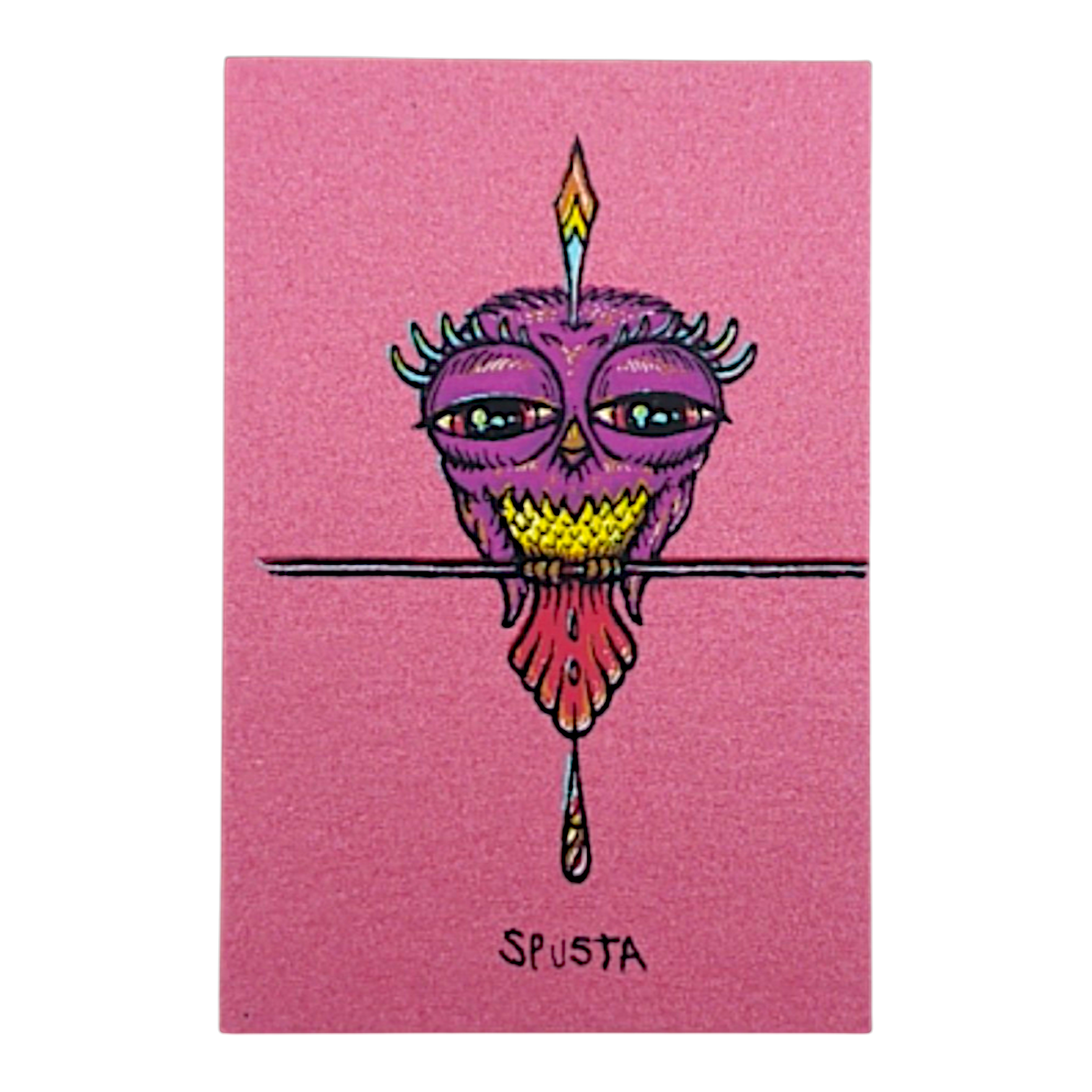 Marq Spusta Tweet (Pink Shimmer) Micro Print