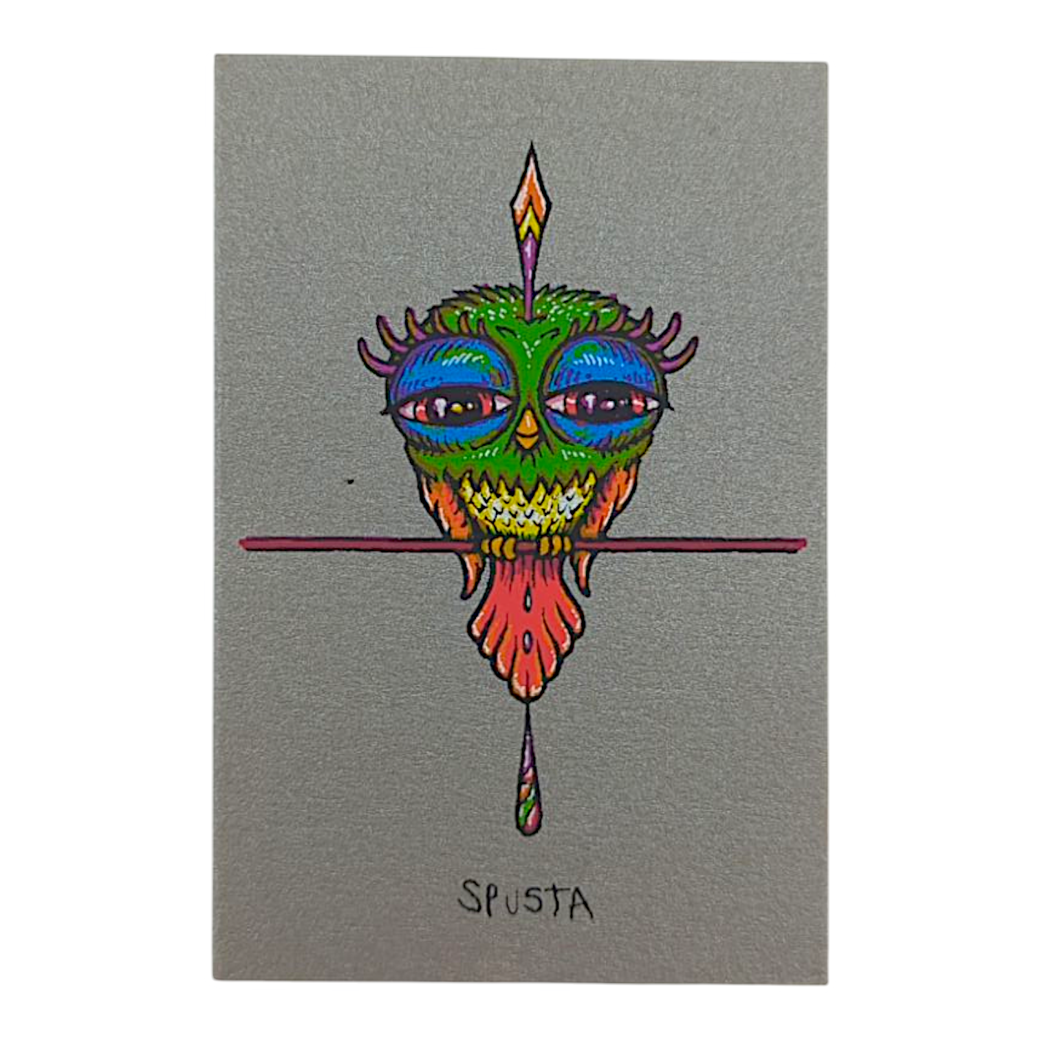Marq Spusta Tweet (Silver Shimmer) Micro Print