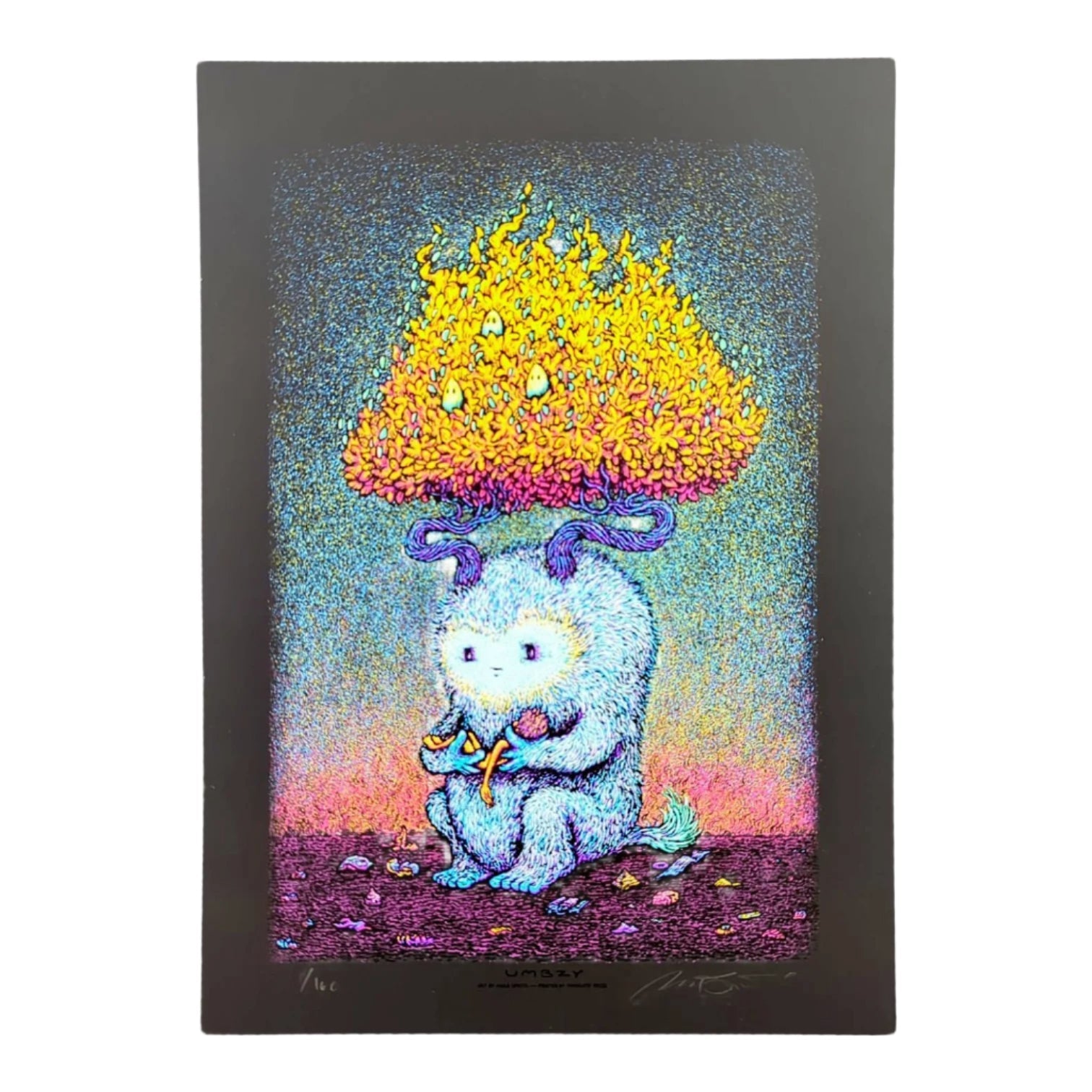 Marq Spusta "Umbzy" (Black Rubber) Print