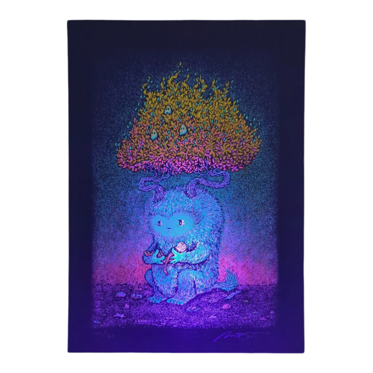 Marq Spusta "Umbzy" (Black Rubber) Print