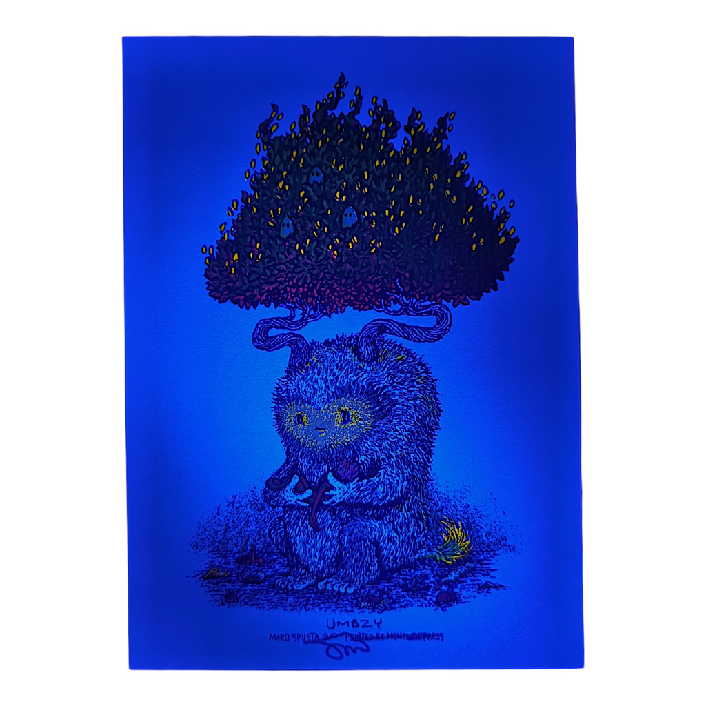 Marq Spusta "Umbzy" (Powder Blue) Mini Print