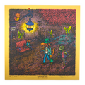 Marq Spusta "We Walk Each Other Home" (Gold) Mini Print