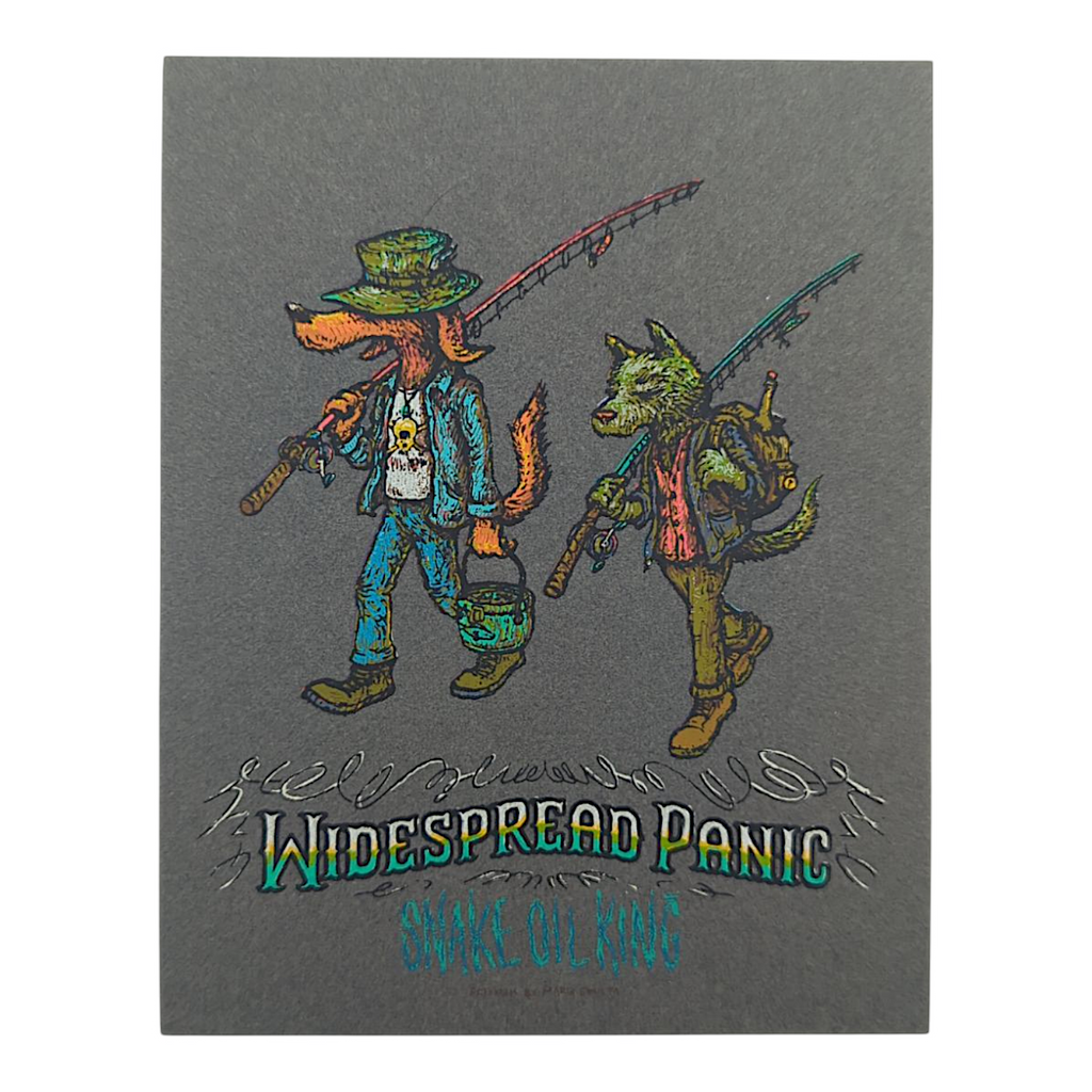 Marq Spusta Widespread Panic Snake Oil King Print