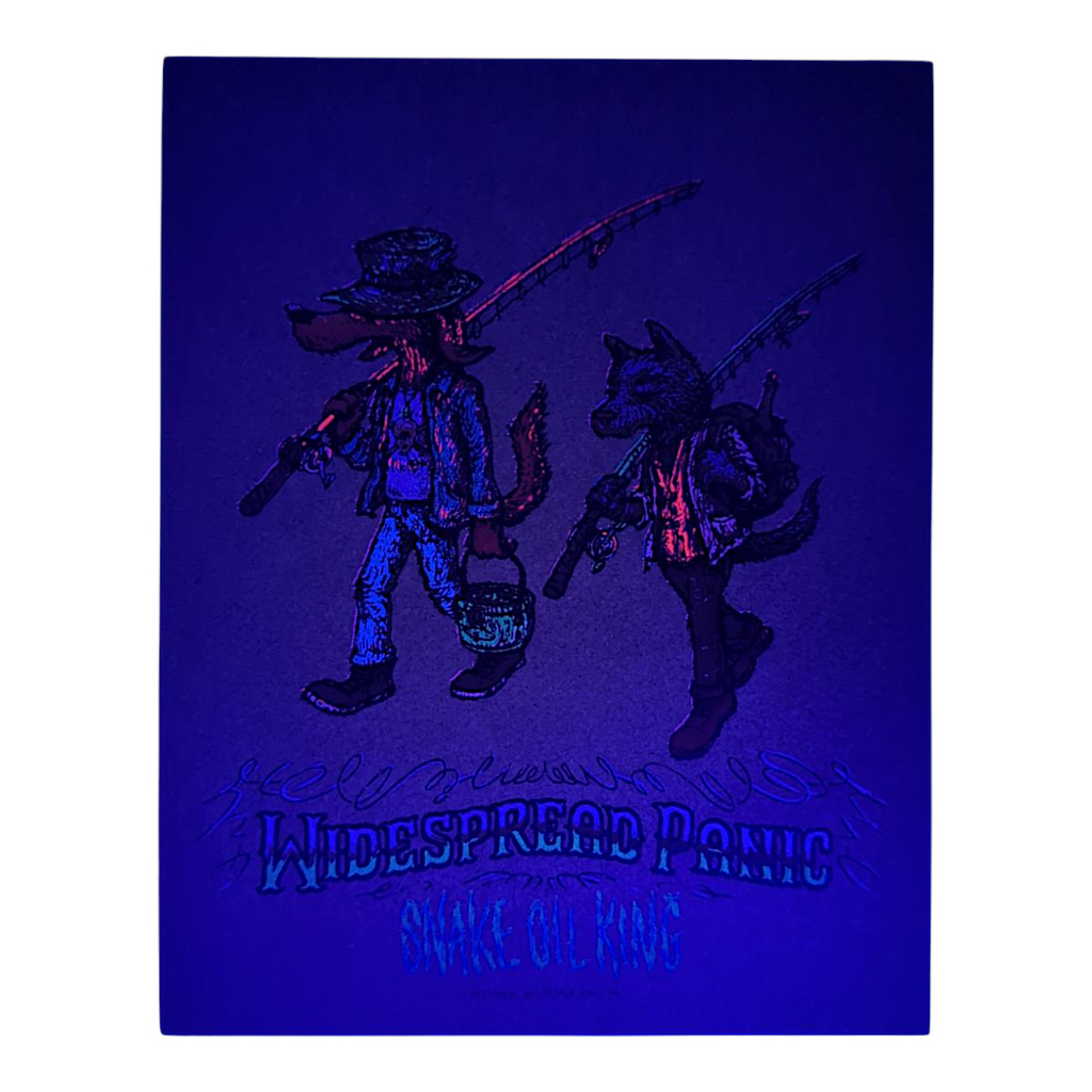 Marq Spusta Widespread Panic Snake Oil King Print
