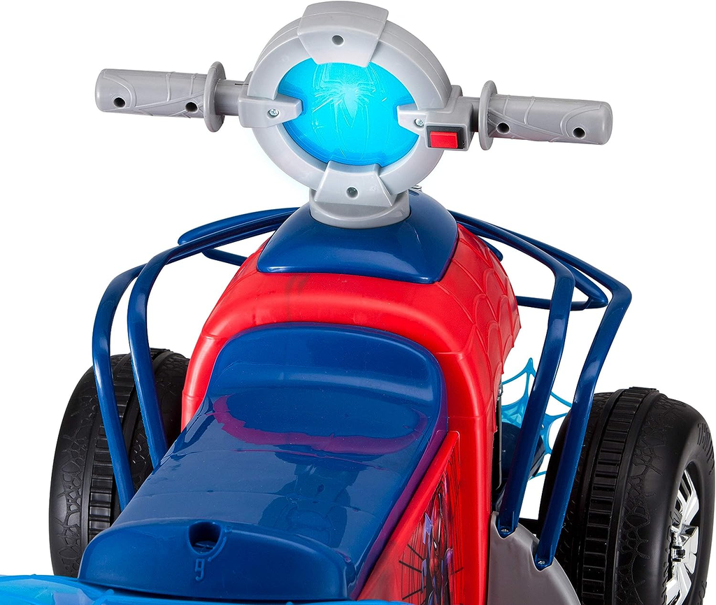 Marvel's Spider-Man Premium Toddler Quad Ride-On for Kids Ages 18-30 Months by Kid Trax