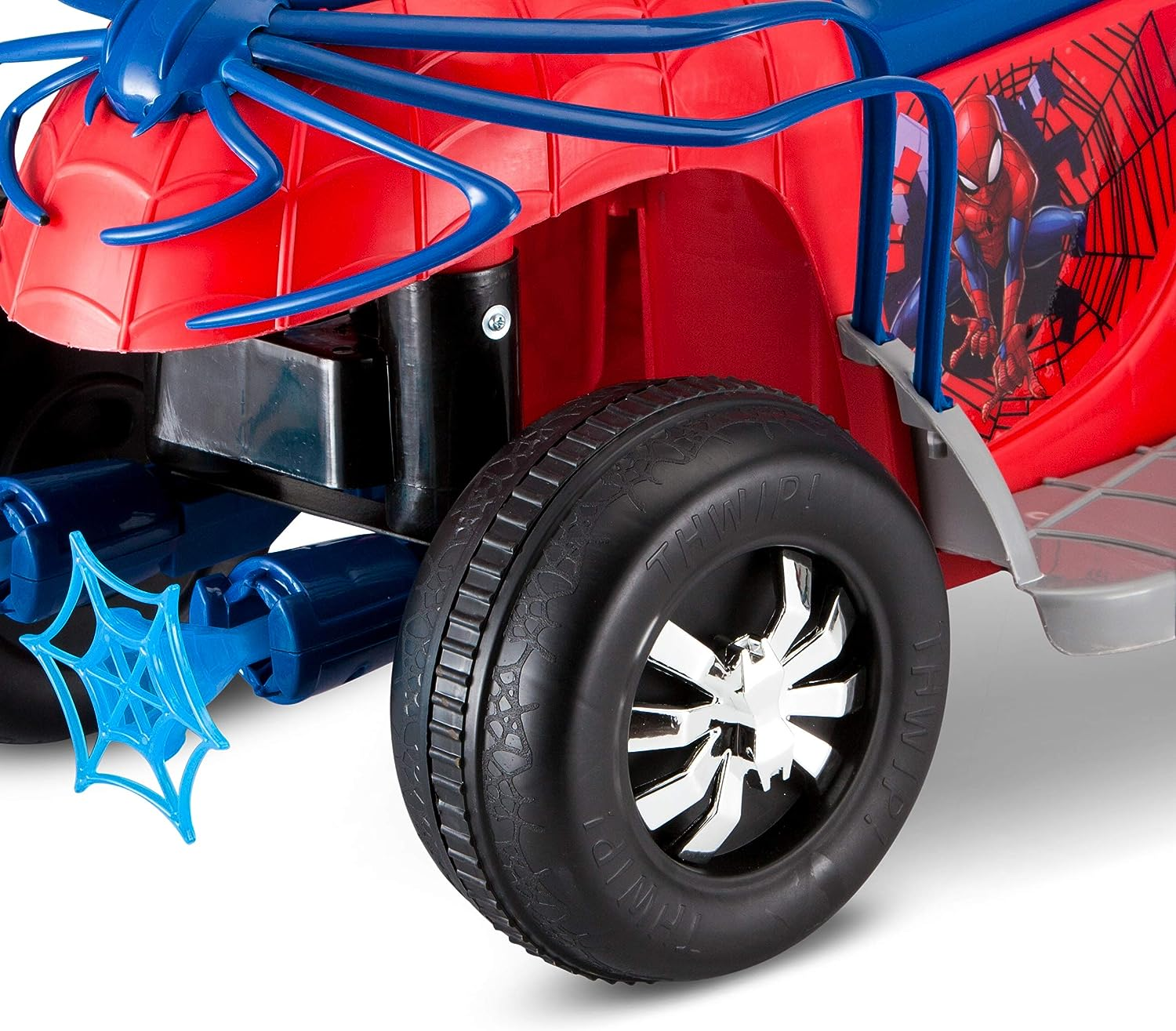Marvel's Spider-Man Premium Toddler Quad Ride-On for Kids Ages 18-30 Months by Kid Trax