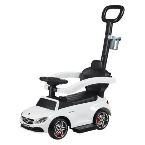 Mercedes 3 in 1 Push Car with Removable Stroller Bar - Open Box