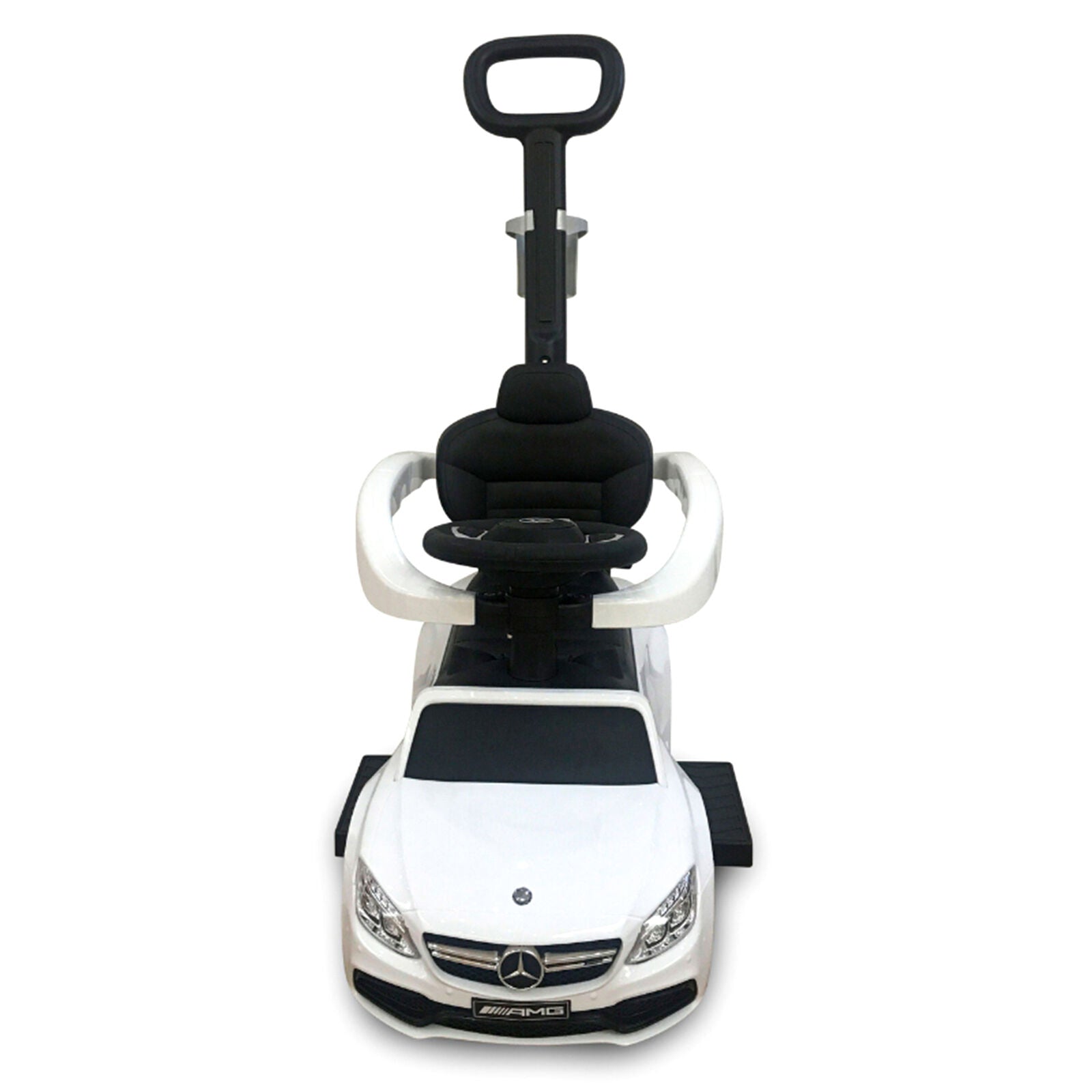 Mercedes 3 in 1 Push Car with Removable Stroller Bar - Open Box