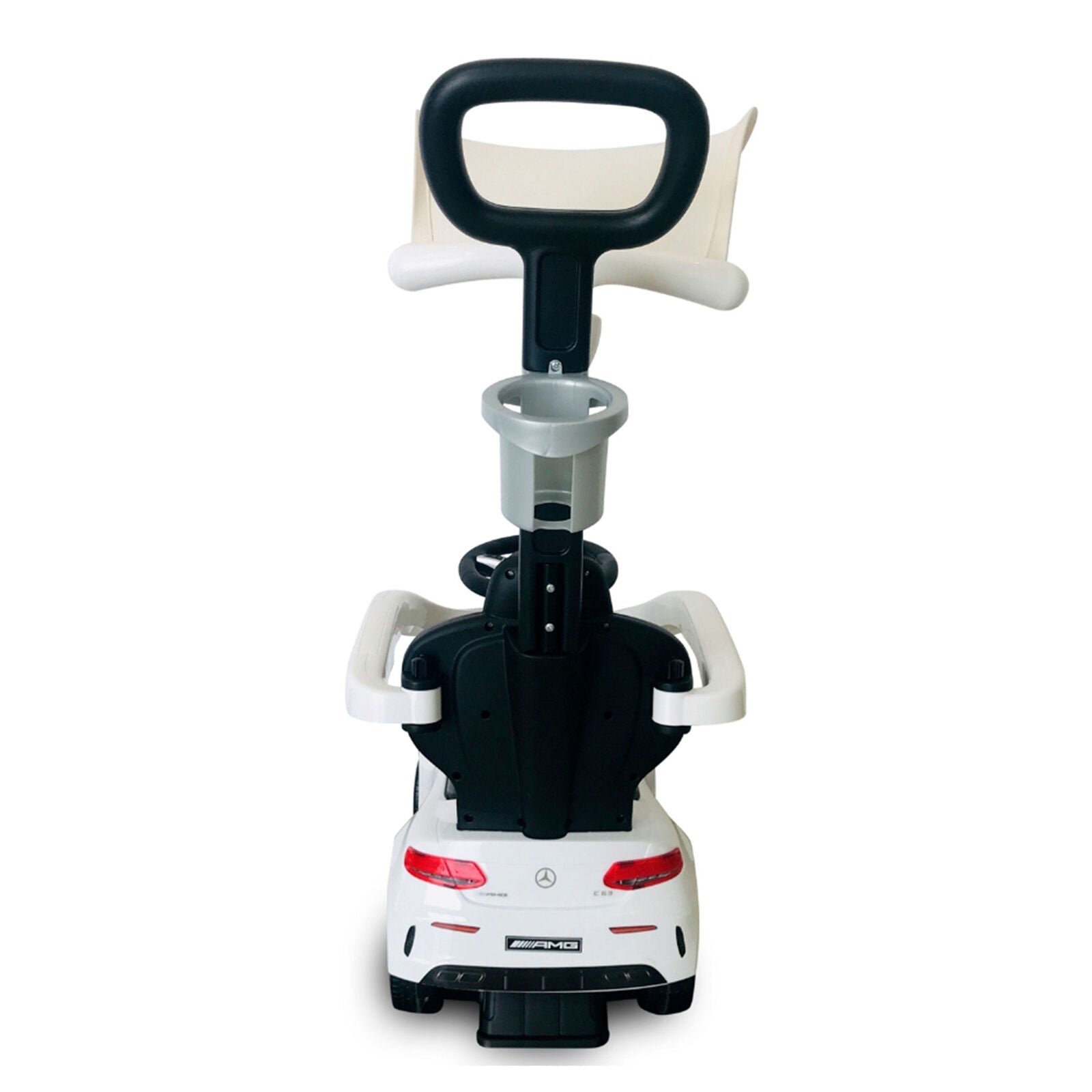 Mercedes 3 in 1 Push Car with Removable Stroller Bar - Open Box