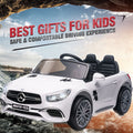 Mercedes-Benz 12V Electric Kids Ride-On Car - Battery Powered Toy Vehicle