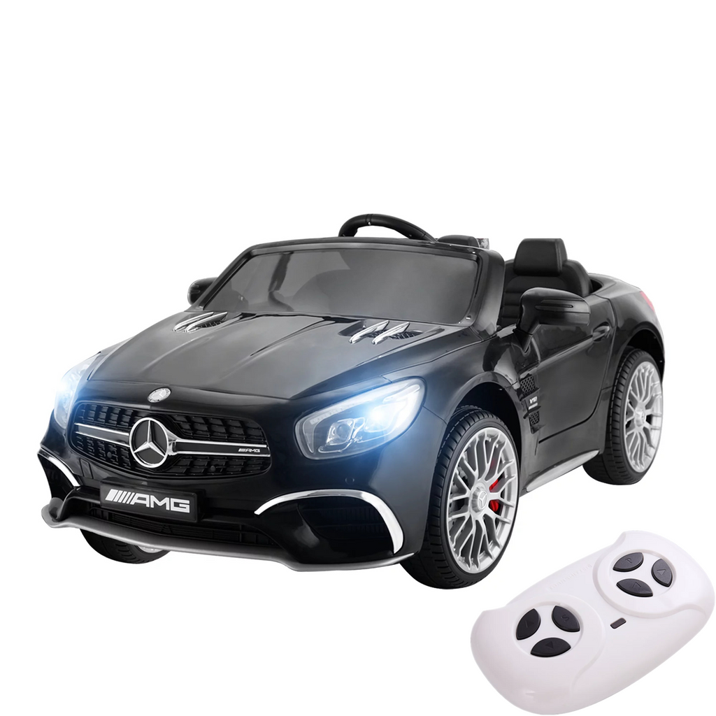 Mercedes-Benz SL65 AMG Electric Ride-On Car for Kids with RC, MP3, and LED Lights