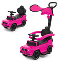 Mercedes Benz G350 3-in-1 Push Car: Stroller, Sliding Car, and Canopy in One!