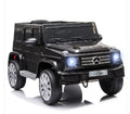 Mercedes Benz G500 12V Battery Kids Ride On Toy with Remote Control, Lights, and Suspension