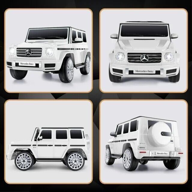 Mercedes-Benz G500 4WD Kids Ride-On Car with Remote Control - Officially Licensed 12V Model