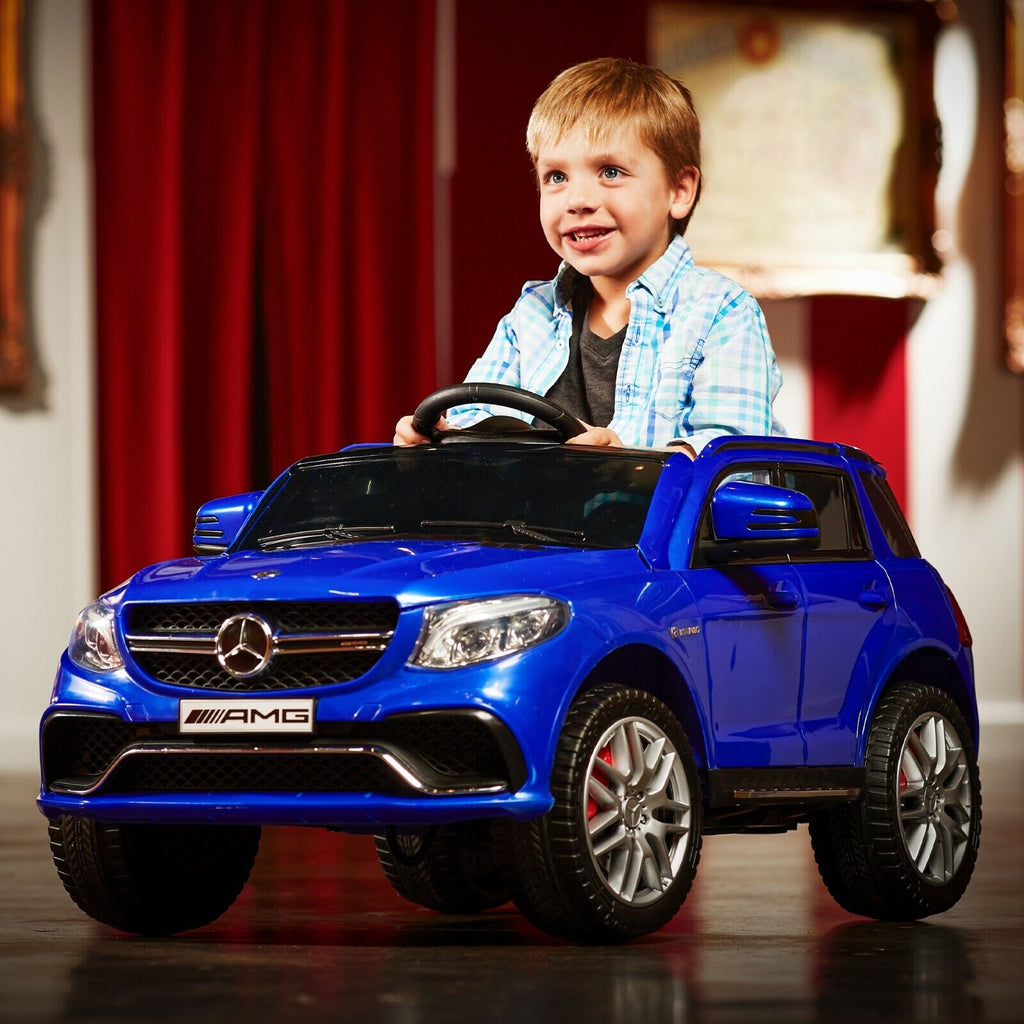 Mercedes-Benz GLE63s Kids Ride On Car 6V in Blue - Premium Toy Vehicle for Young Drivers