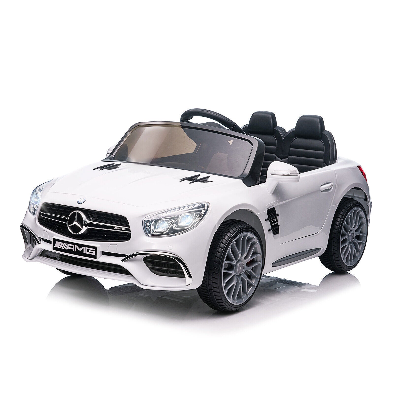 Licensed Mercedes Benz 12V Electric Ride On Car for Kids with Remote Control