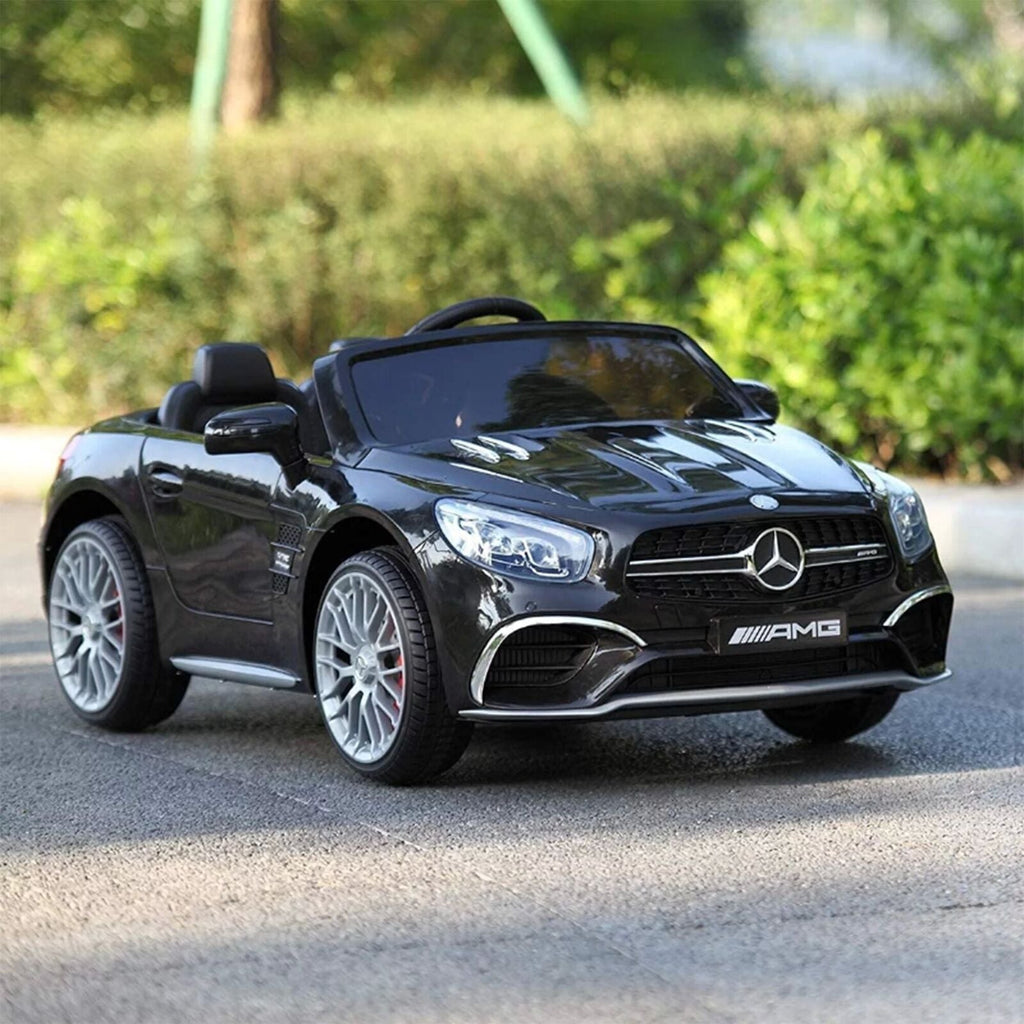 Mercedes Benz Licensed 12V Electric Ride-On Car for Kids with Remote Control - Seats 2
