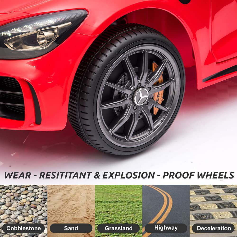 Mercedes Benz Licensed 12V Kids Ride on Car with MP3 Player - Motorized Vehicle for Endless Fun!