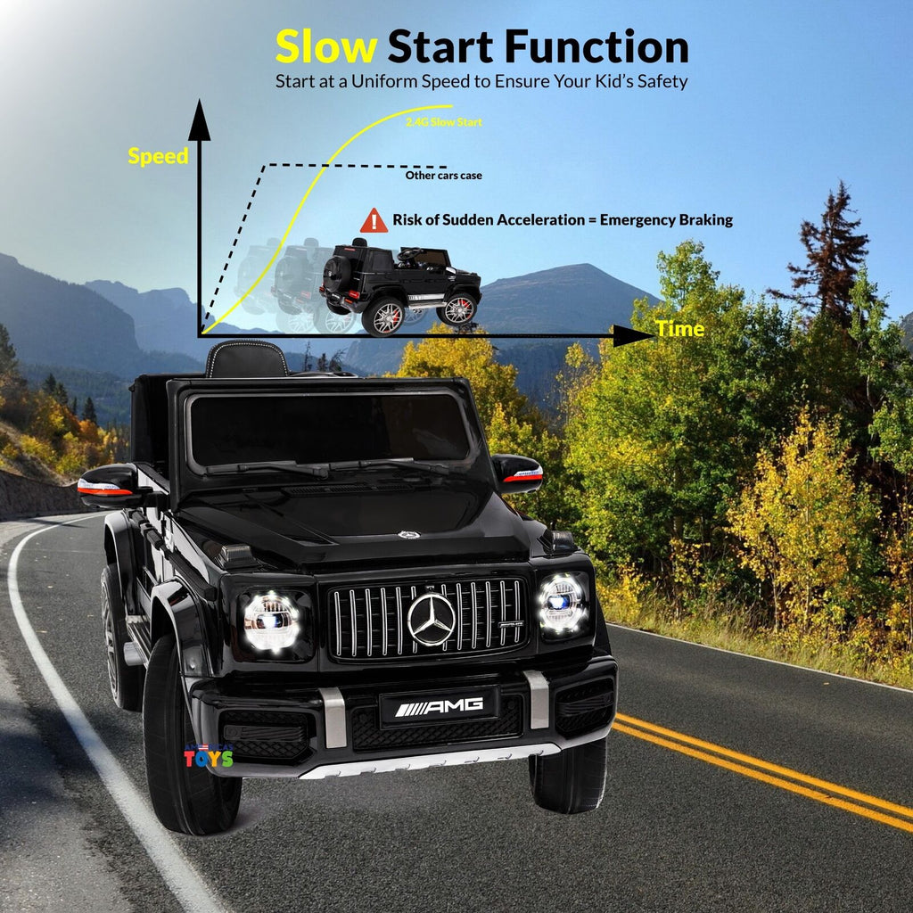 Mercedes-Benz Licensed 12V Ride-On Truck for Kids with Remote Control - Available in Multiple Colors