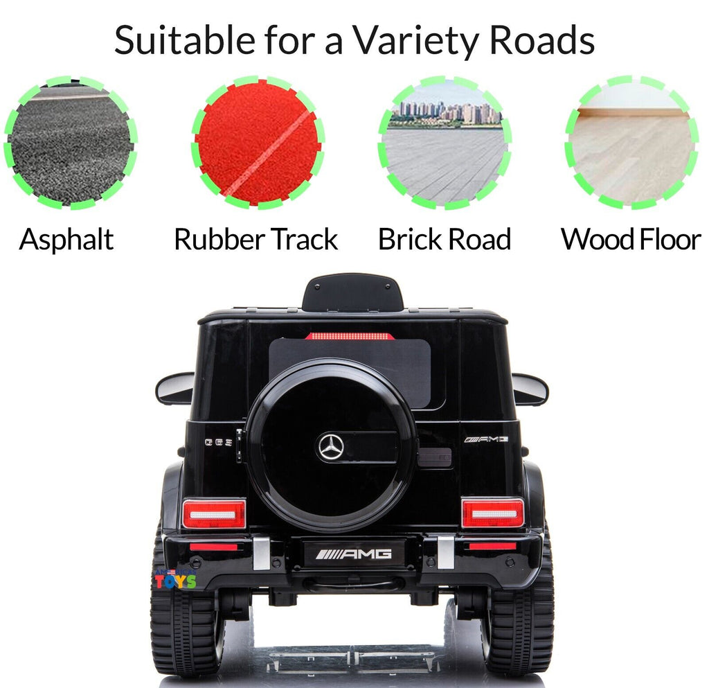 Mercedes-Benz Licensed 12V Ride-On Truck for Kids with Remote Control - Available in Multiple Colors