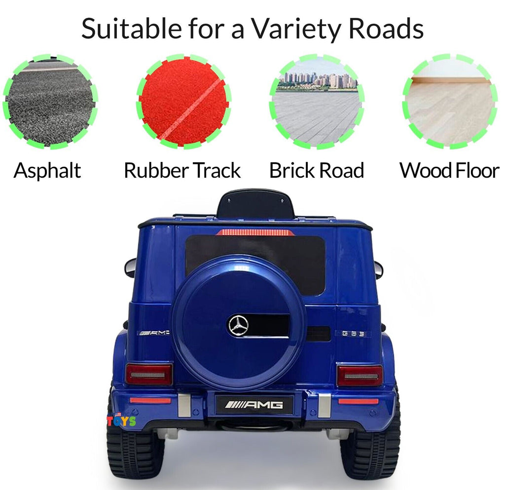 Mercedes-Benz Licensed 12V Ride-On Truck for Kids with Remote Control - Available in Multiple Colors