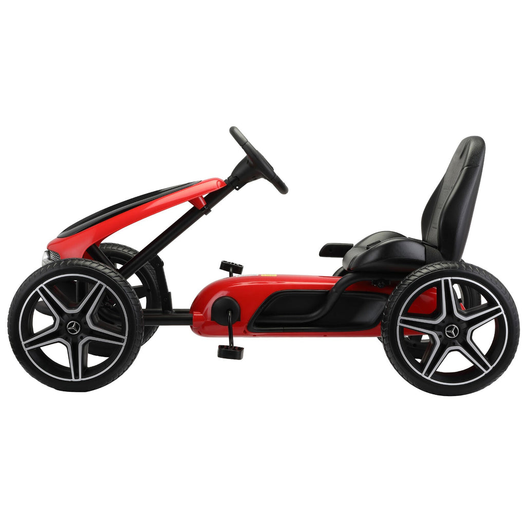 Mercedes Benz Licensed Electric Go Kart for Kids with Horn and Music