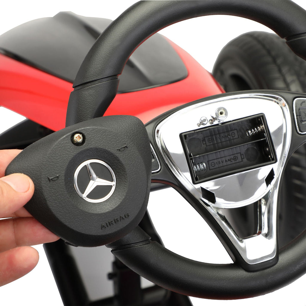 Mercedes Benz Licensed Electric Go Kart for Kids with Horn and Music