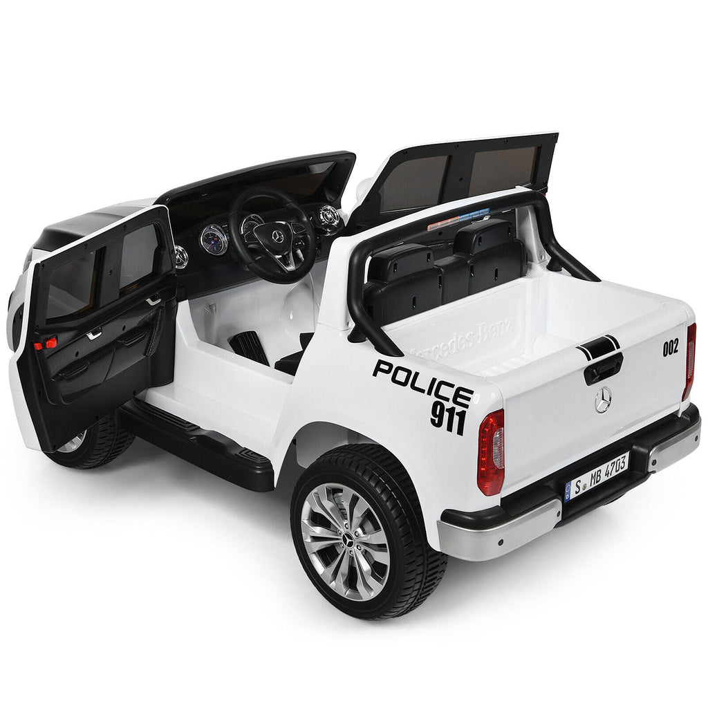 Mercedes Benz Licensed X Class RC 2-Seater 12V Kids Ride On Car with Trunk