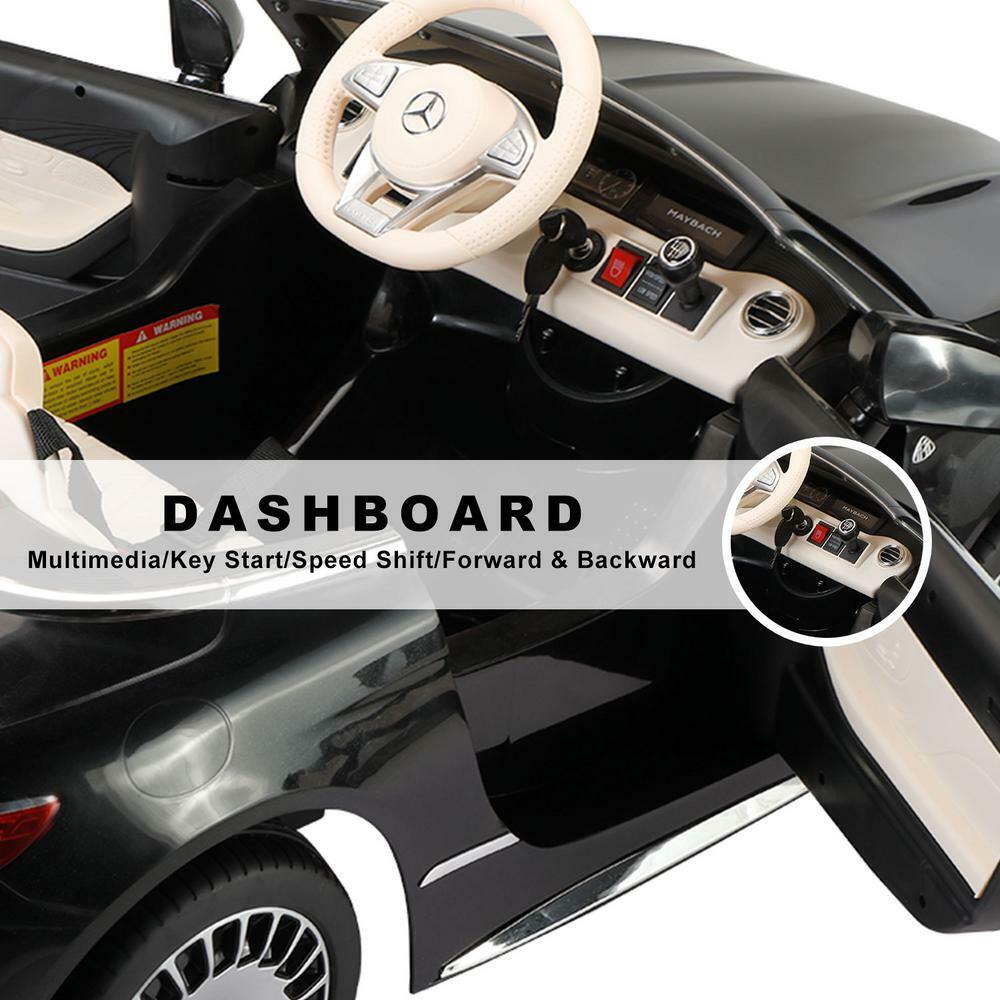 Mercedes Benz Maybach 12V Kids Ride On Car with Remote Control