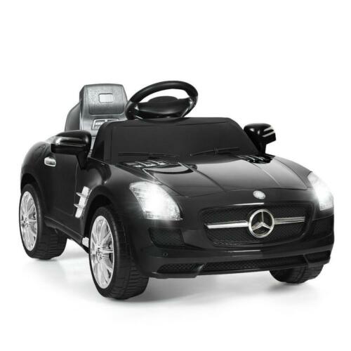 Mercedes Benz SLS Kids Ride On Car with 2.4G Remote Control in Black