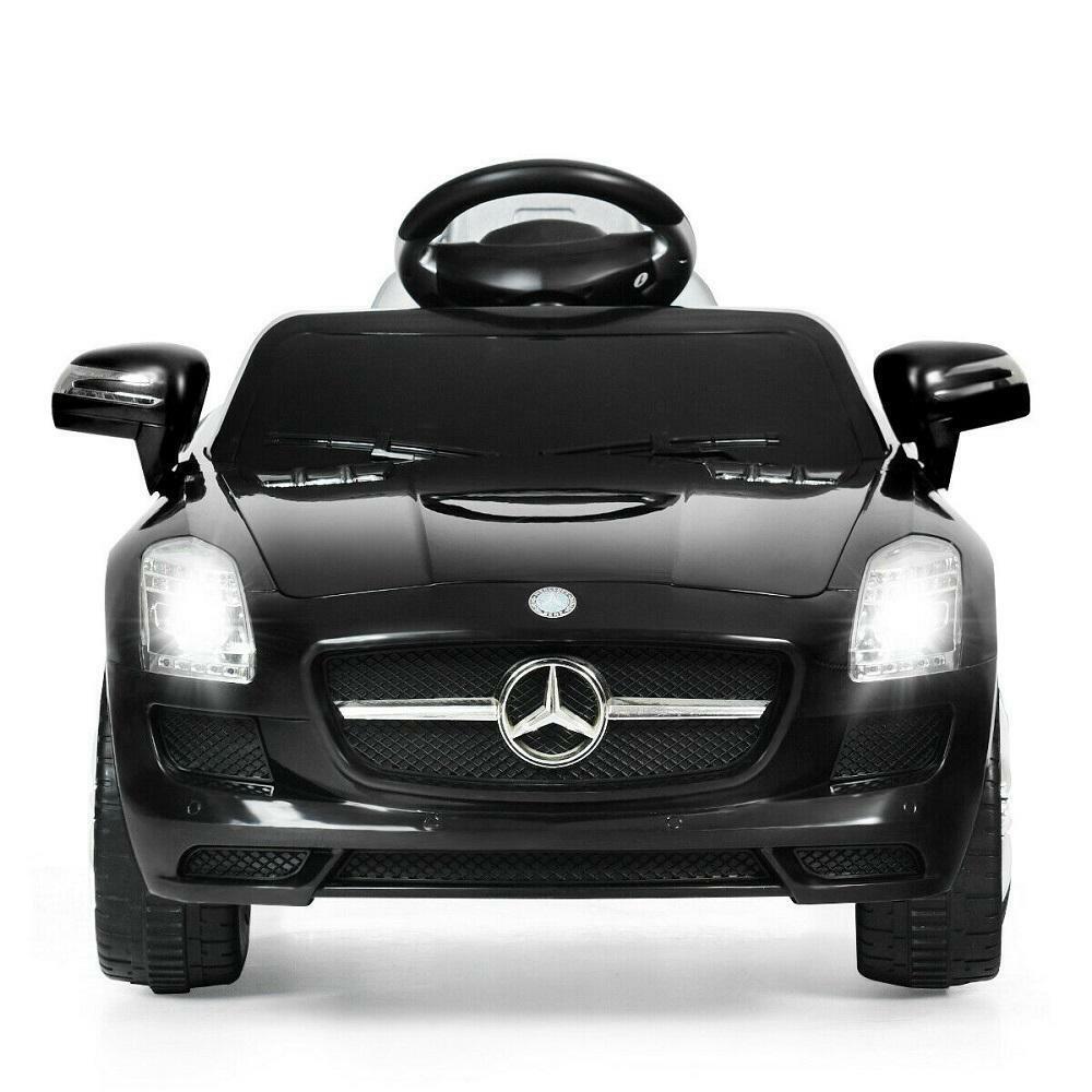 Mercedes Benz SLS Kids Ride On Car with 2.4G Remote Control in Black