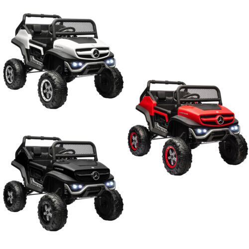 Mercedes-Benz Unimog 12V Kids Ride on Truck with Remote Control - Officially Licensed