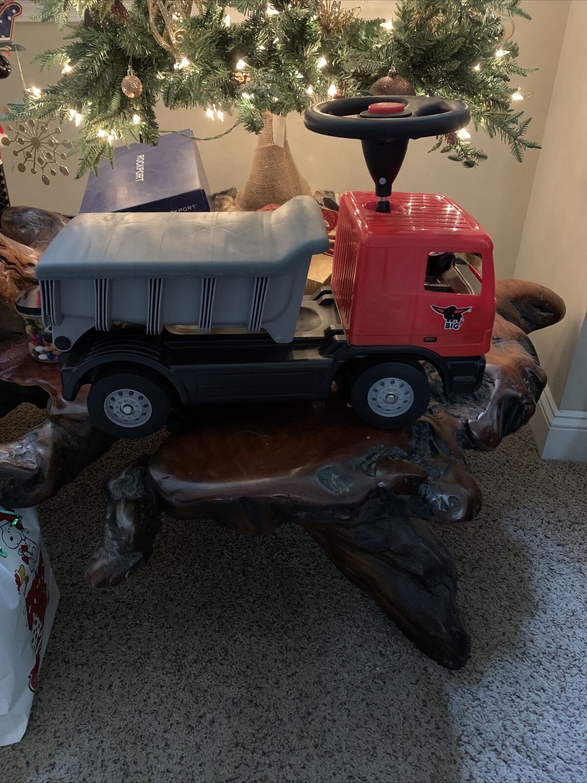 Mercedes Dump Truck Ride-On Toy for Toddlers