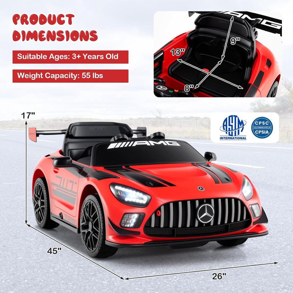 12V Mercedes Benz Electric Car for Kids with 2.4G Remote Control