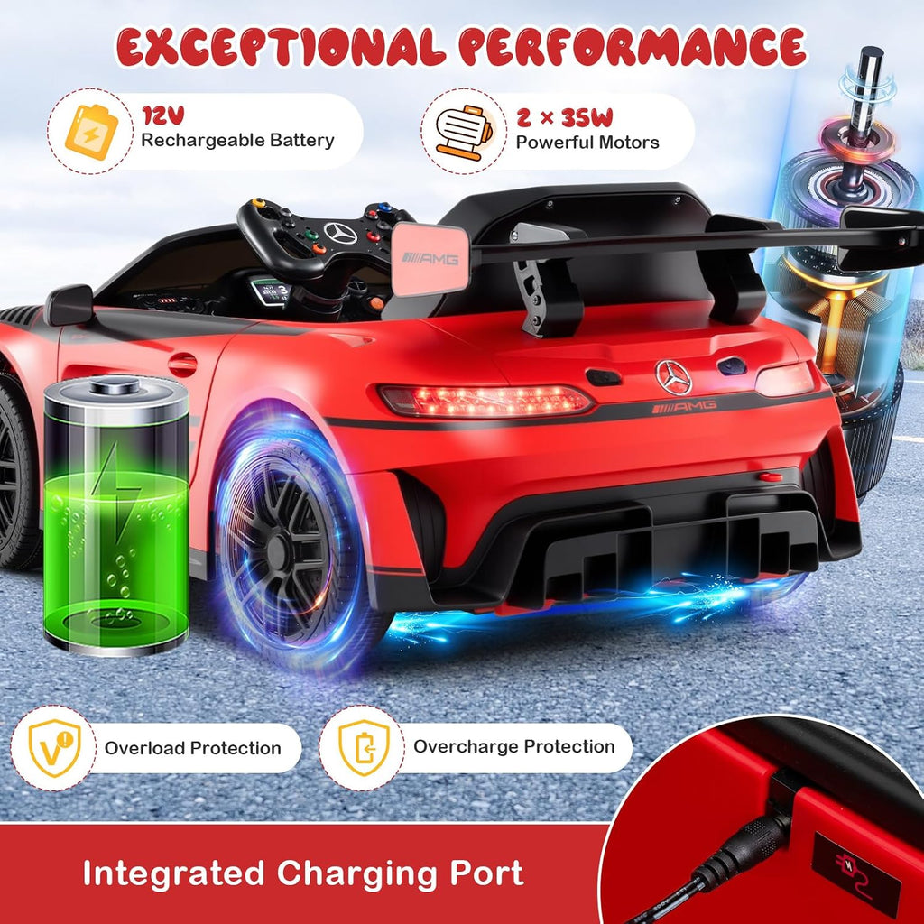12V Mercedes Benz Electric Car for Kids with 2.4G Remote Control
