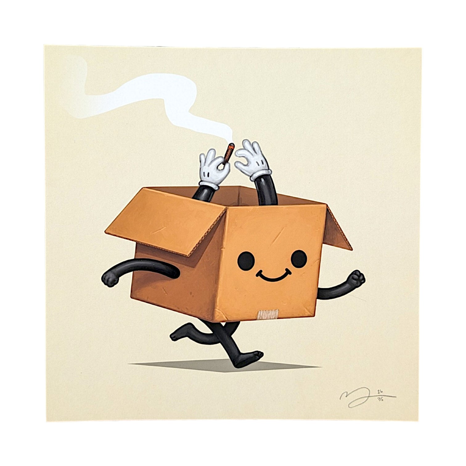 Mike Mitchell "Boxo III (Puff Puff Pass)" Print