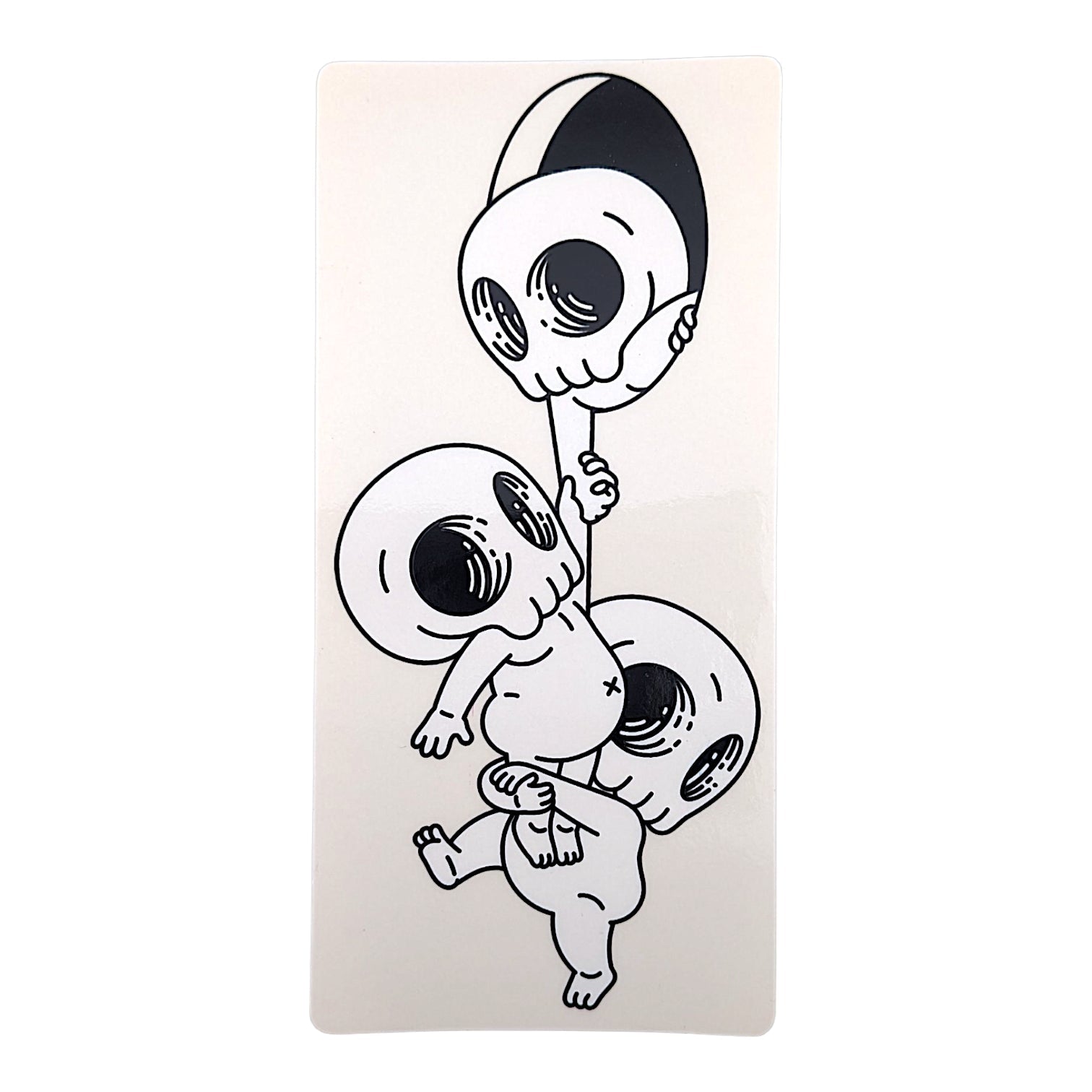 Mike Mitchell Climbing Skullies Sticker