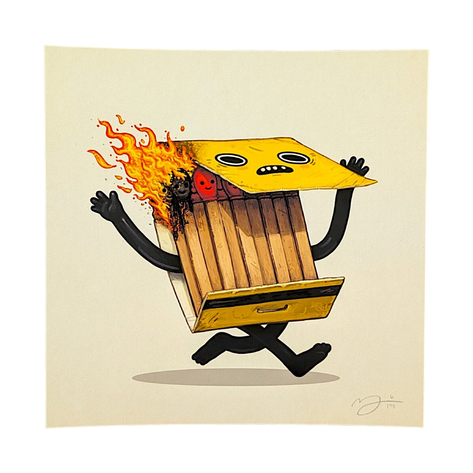 Mike Mitchell "Current Mood #5" Print