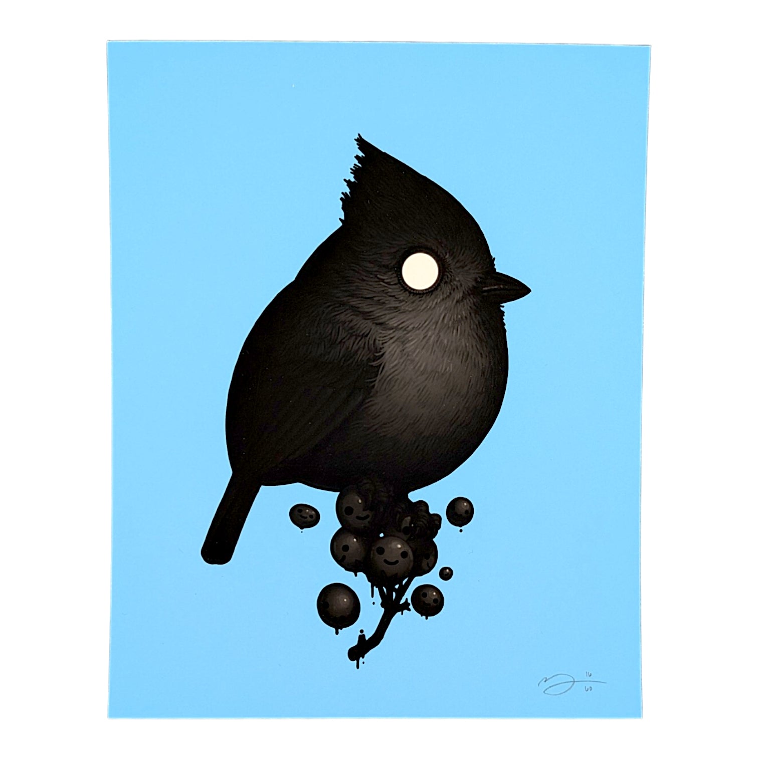 Mike Mitchell "Oak Titmouse (Void)" Print