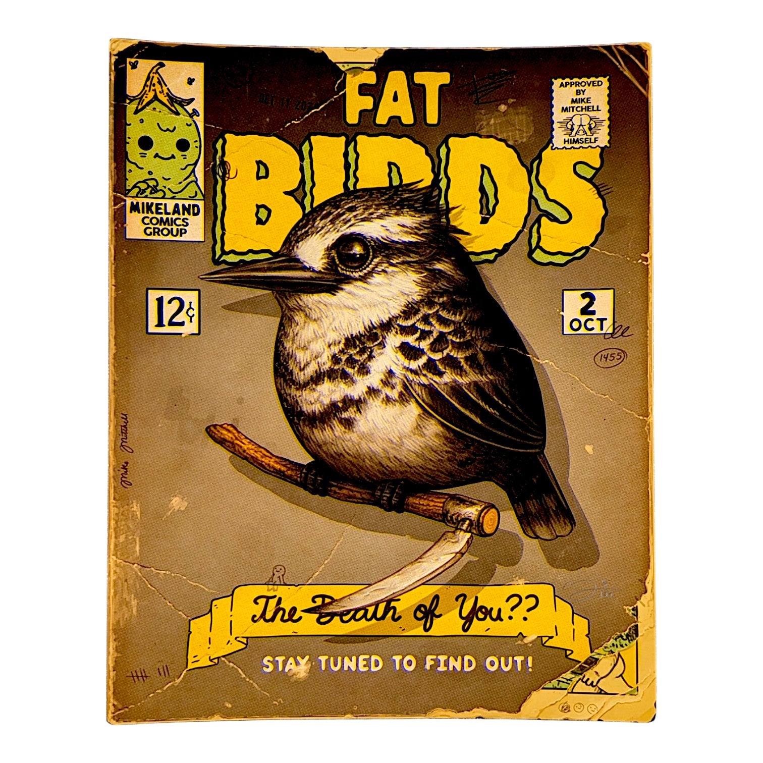Mike Mitchell "Pied Kingfisher (Comic Cover)" Print