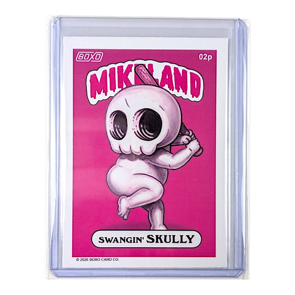 Mike Mitchell "Swangin' Skully (Pink)" Card