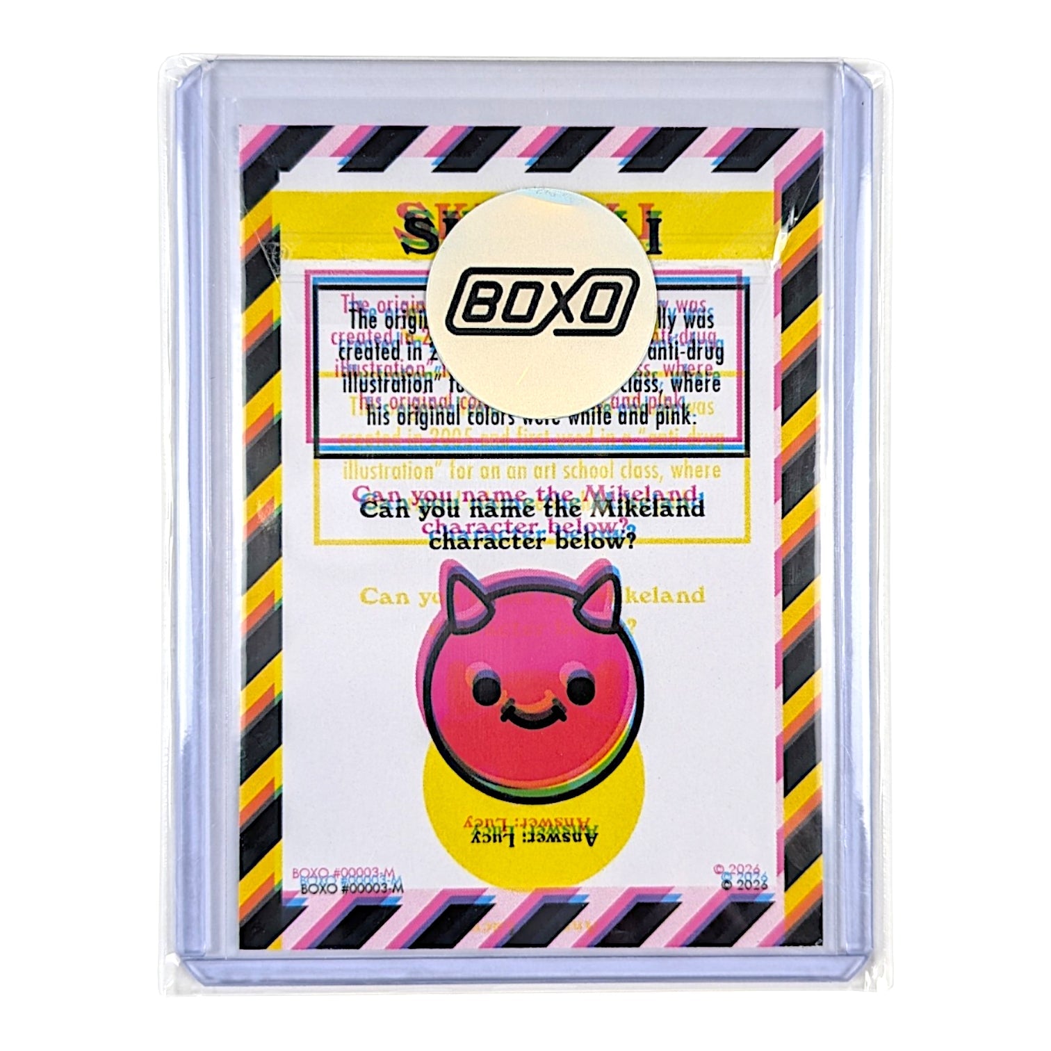 Mike Mitchell "Swangin' Skully (Printing Error)" Card