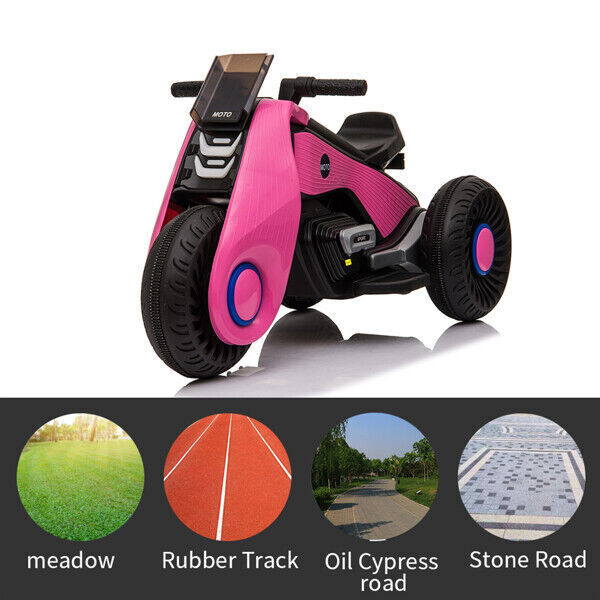 MP3 Kids Electric Motorcycle with Training Wheels - Perfect for Little Riders!