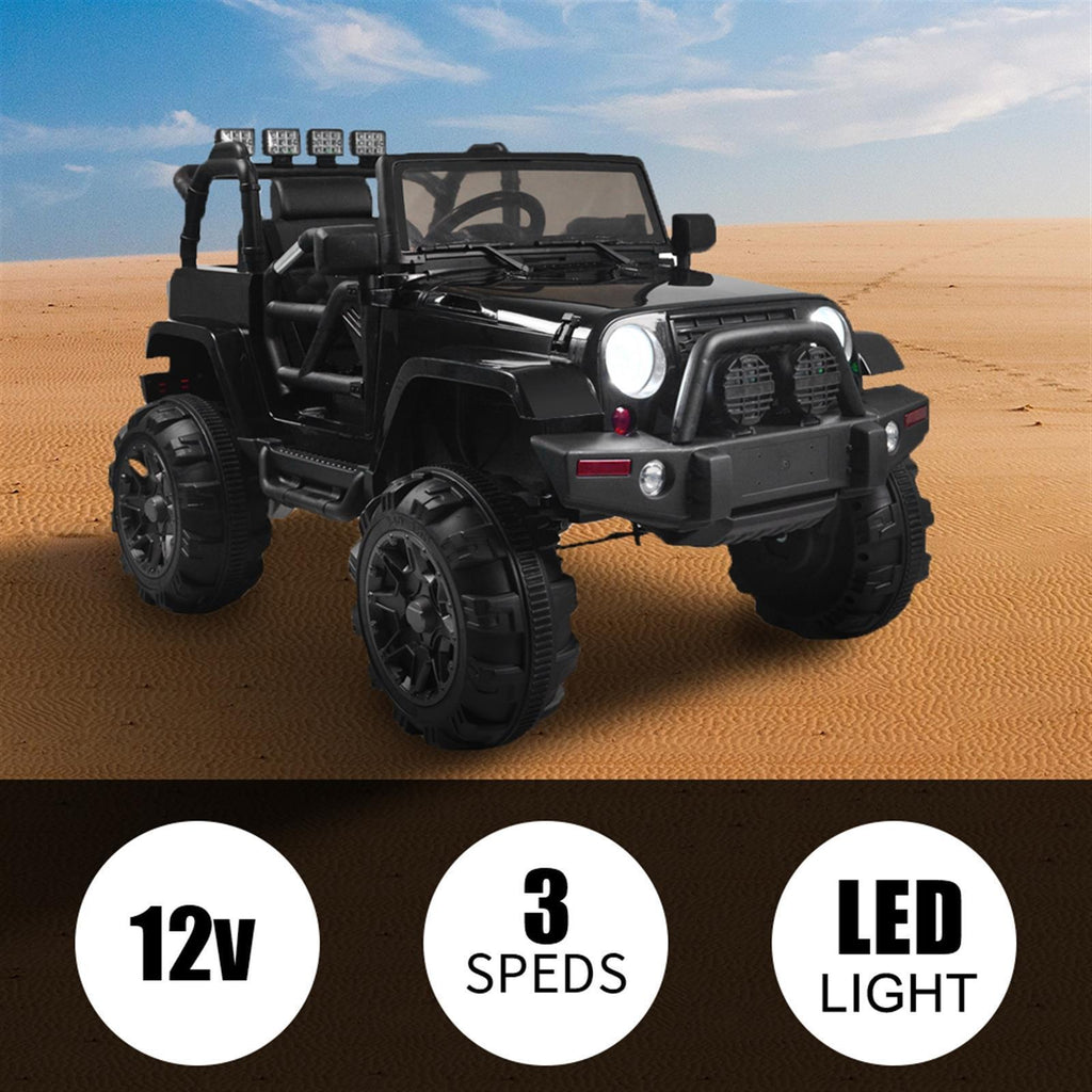 MP3 Remote Control Electric Ride-On Truck for Kids - 1 Seater with Battery Power